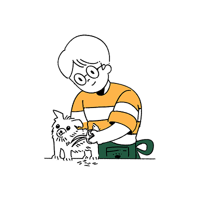 ตัดแต่งขนสุนัข