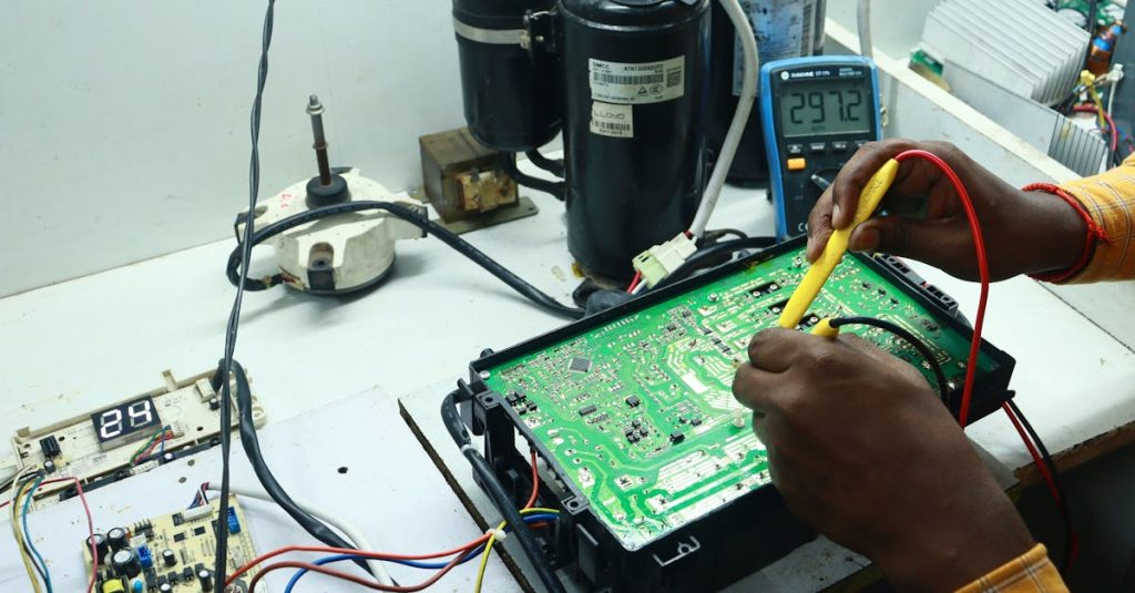 งานซ่อมเครื่องใช้ไฟฟ้าภายในบ้าน