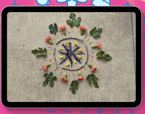 การสร้างสรรค์มันดาลาจากธรรมชาติ