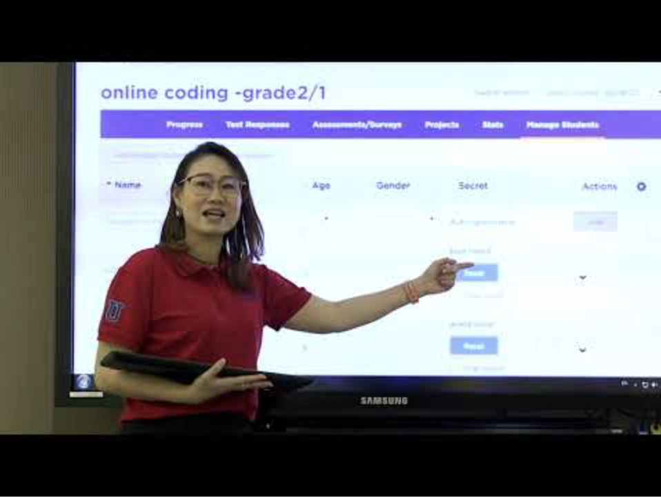 Online Coding for Primary Teacher